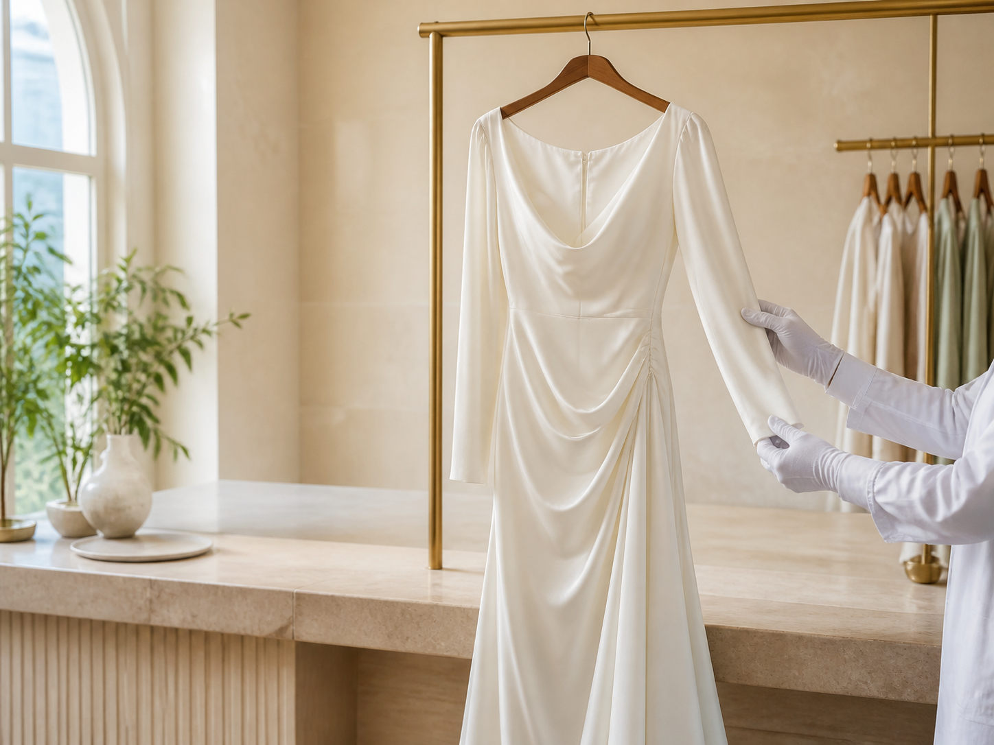 Premium silk dress care